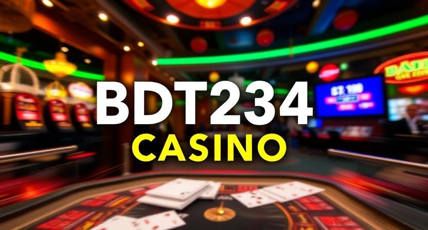 Immersive lounge-style interface of BDT234 casino
